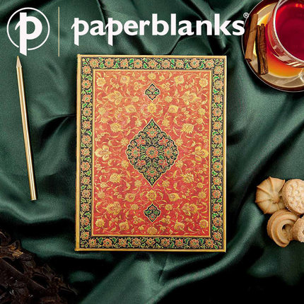 进口Paperblanks复古笔记本波斯诗歌莱拉创意艺术记事本子送礼物