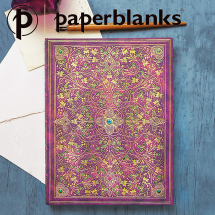 现货paperblanks笔记本萨特克利夫钻禧奢华复古高级送礼记事本子