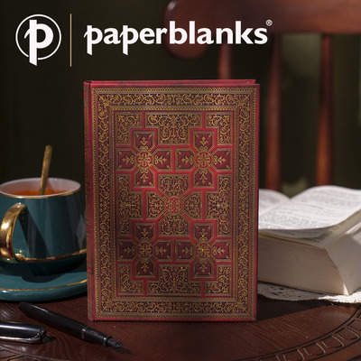 Paperblanks玫瑰战争复古记事本