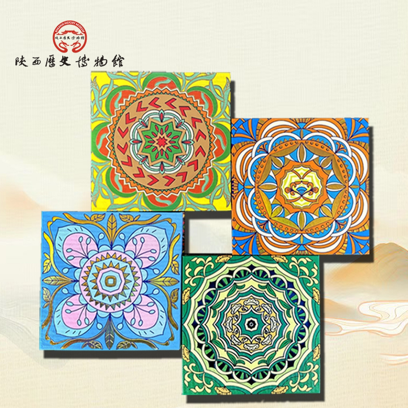 陕历博文创精装方型笔记本