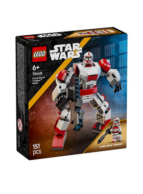 乐高星球大战系列75448克隆人震击士兵机甲男孩女孩拼搭积木玩具