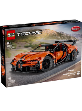 乐高机械组42222布加迪超级跑车男女孩儿童拼装积木玩具生日礼物
