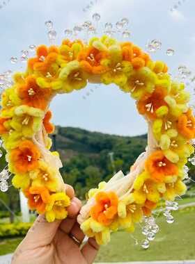 手工制作扭扭棒发箍材料包