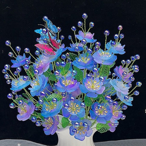 手工制作花束凤凰花材料包