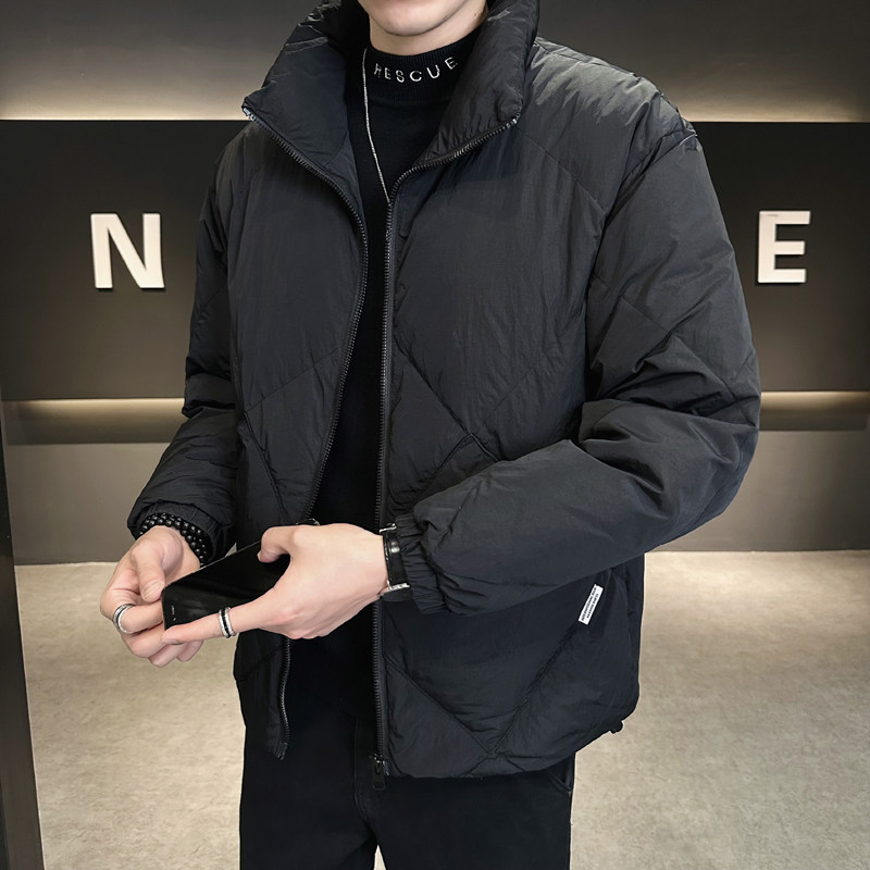 男士短款羽绒服加厚立领潮牌冬季面包服男款外套YR067-P150，男装羽绒服，电商D236（原A051）