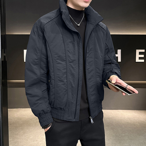 73棉27腈纶高品质80白鸭绒立领羽绒服男保暖外套YR798-P210图片