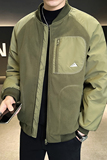 澳粒绒二棉夹克男装颗粒绒外套秋冬棉服男SJ12-P120，男装夹克，电商D236（原A051）