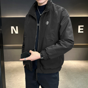 双面穿颗粒绒立领夹克外套男JK6626-P125图片