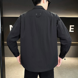 二棉夹克男装加棉加厚外套冬装轻薄棉服男JK2296-P125图片