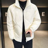 男士短款羽绒服加厚立领潮牌冬季面包服男款外套YR067-P150，男装羽绒服，电商D236（原A051）