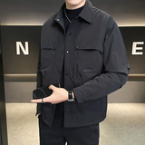 二棉夹克男装加棉加厚外套冬装轻薄棉服男JK2296-P125，男装棉衣，电商D236（原A051）