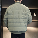 24秋冬季新款设计感轻薄羽绒服男假两件休闲夹克外套YR782-P185，男装羽绒服，电商D236（原A051）