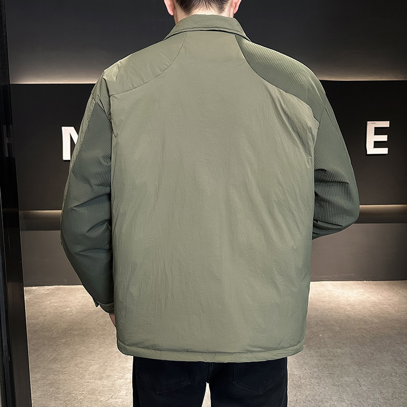 撞色拼接轻薄羽绒服男装冬季外套YR790-P185,男装羽绒服,电商D236（原A051）