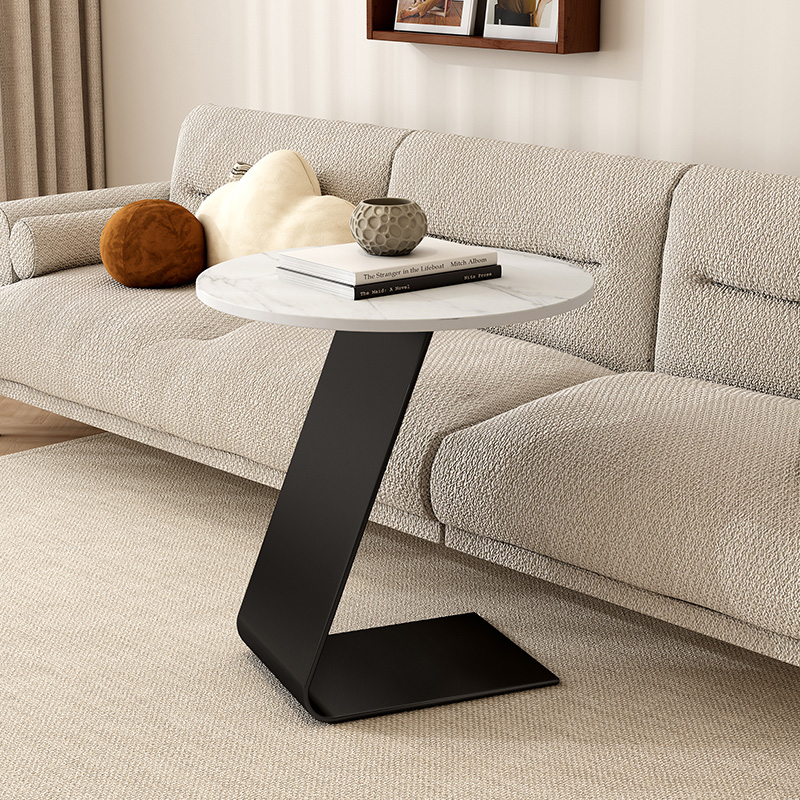 客厅沙发边几简约现代角几轻奢高级感阳台小茶几圆桌床头桌侧边柜