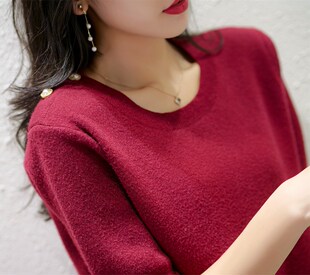 天上衣女外套头女2026网红新款 法式 短款 复古毛衣早秋季 爆高腰时尚