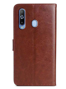 适用三星A8S手机壳SAMSUNG GALAXY A8S翻盖式外壳sm一G8870保护皮套盖世乐smg887O男士女款送钢化膜防摔新