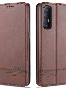 适用OPPO Reno3Pro手机壳opporeno3p0r全包opporen3por翻盖PCRM00皮套oppopro3rone保护PCRT外壳opporno3pr0