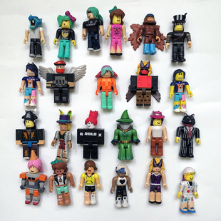 外贸散货Roblox超可动人仔虚拟世界摆件儿童玩具出口稀有珍藏