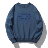 棉长袖t恤春秋潮流宽松纯白色卫衣夏季内搭衣服W025P35加绒P40，男装卫衣，星座414A-1（原B215-1）