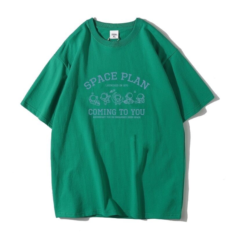 ins潮流设计感小众百搭夏季纯宽松新款2022衣服A5030P25,男装T恤,星座414A-1（原B215-1）