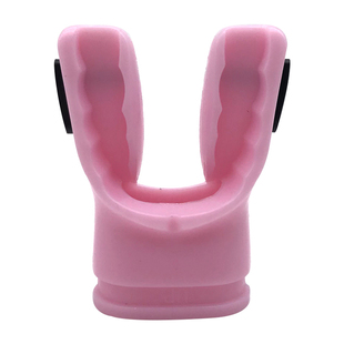 WATERPRO潜水热定型热可塑替换呼吸管咬嘴水上调节器二级头用咬胶