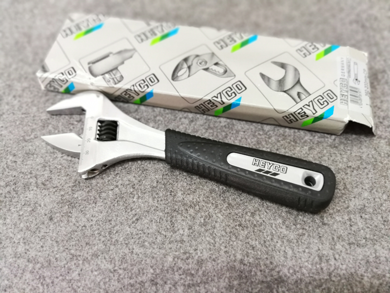 德国HEYCO大开口活动扳手防滑柄
