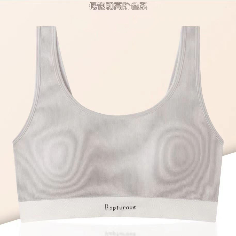 817高颜值新品撞色宽肩背心舒适莫代尔内里柔软裹胸裸氨无缝内衣