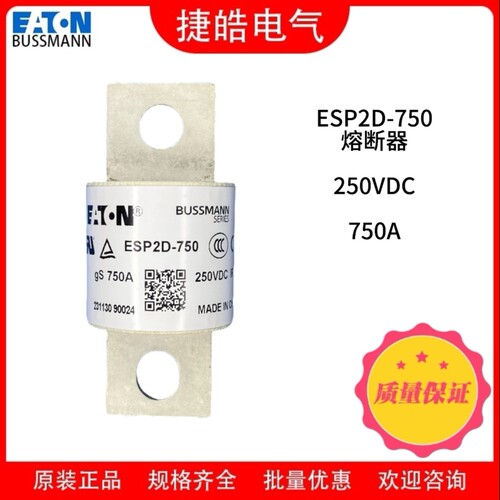 Bussmann熔断器ESP2D-600/ESP2D-750/ESP2D-850保险丝保险管原装