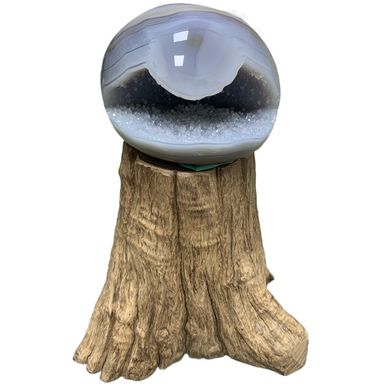 天然原矿水晶聚宝盆钱袋子开口笑摆件家居办公摆件骨干水晶奇石