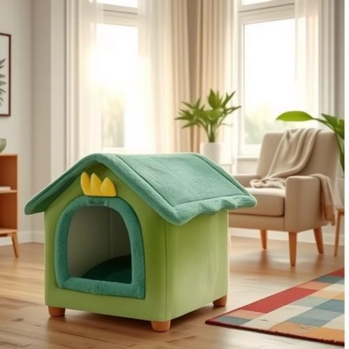 四季通用可拆洗狗猫窝垫宠物狗窝