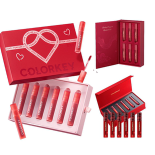 珂拉琪心动篇章唇釉礼盒迷你套盒水雾唇露小样口红mini520情人节
