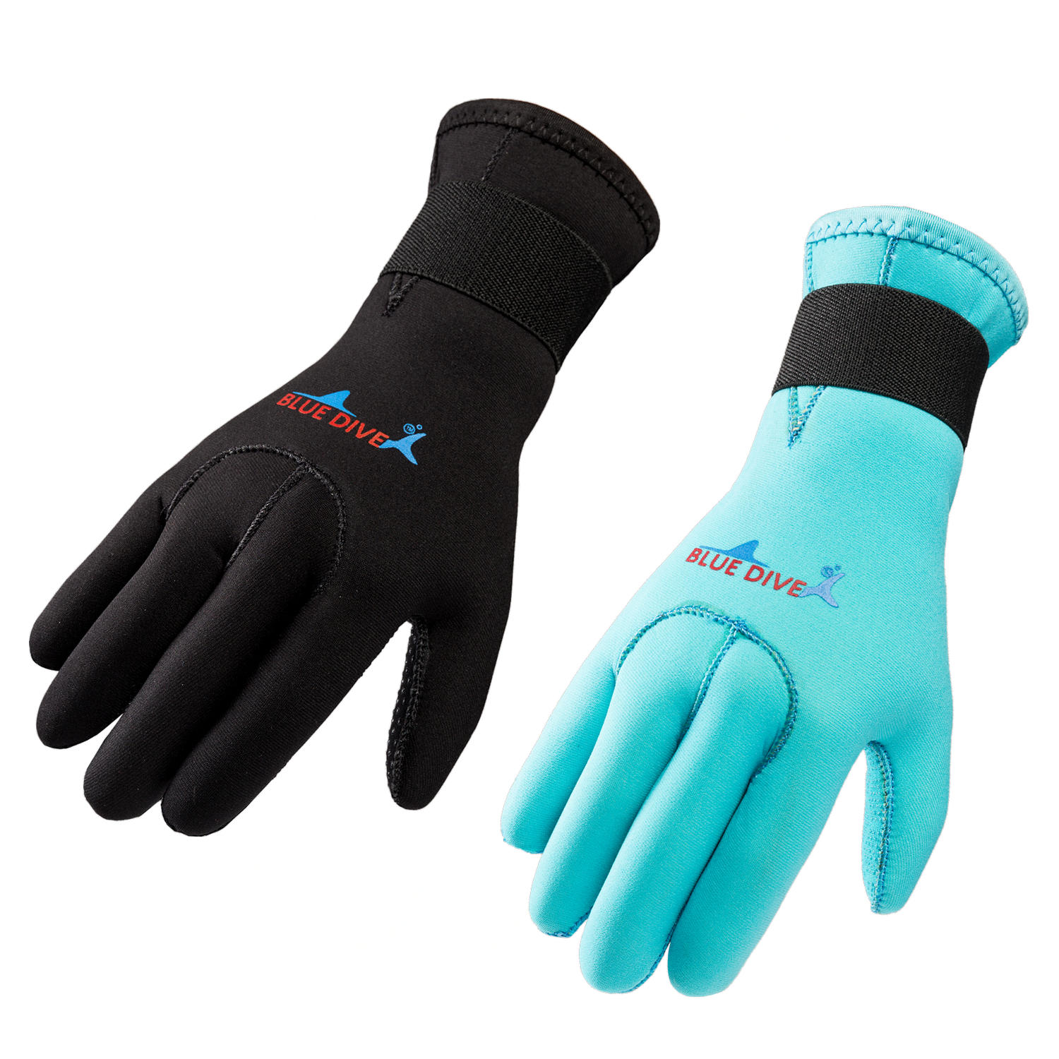 3mm潜水手套冬泳防划保暖手套防滑耐磨手套游泳手蹼防刮专业冲浪