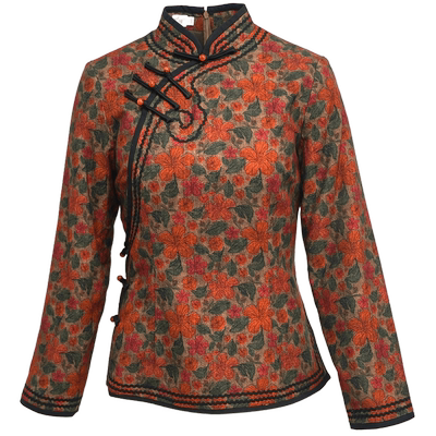 女冬唐装筠雅新款女装