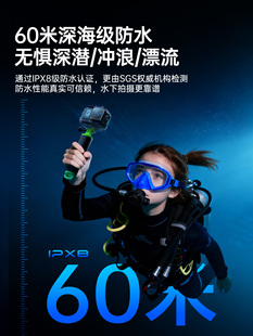 绿巨能60m级防水壳影石insta360acepro2/1防水壳运动相机防水保护