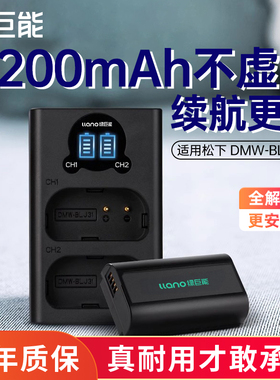 绿巨能DC- S1相机电池充电器适用于松下 S1R S1H DMW-BLJ31GK数码单反相机配件