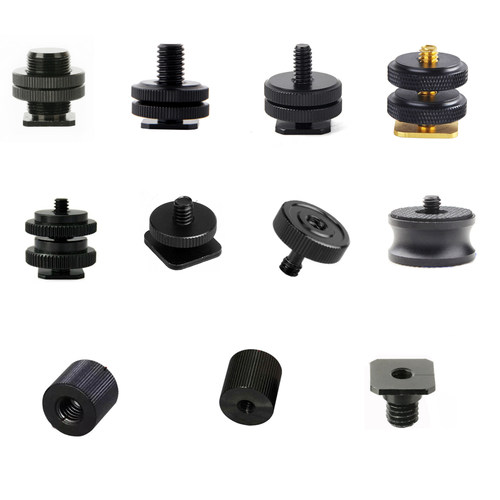 1/4双层螺丝3/8双层螺丝5/8双层螺丝1/4单层螺丝 转换螺丝 热靴座 - 封面