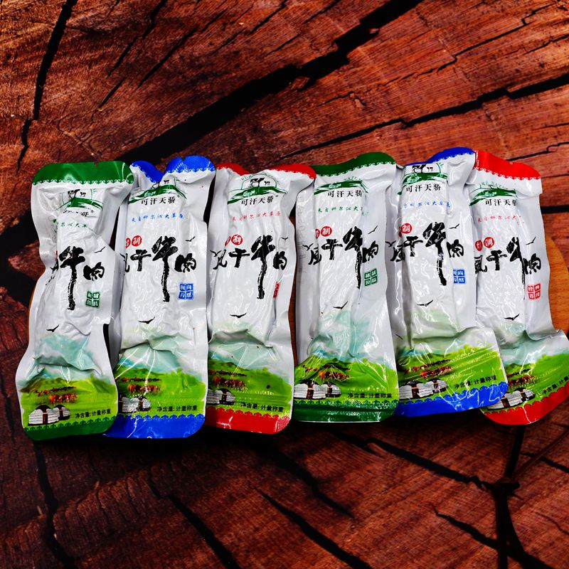 可汗天骄风干牛肉干通辽特产零食