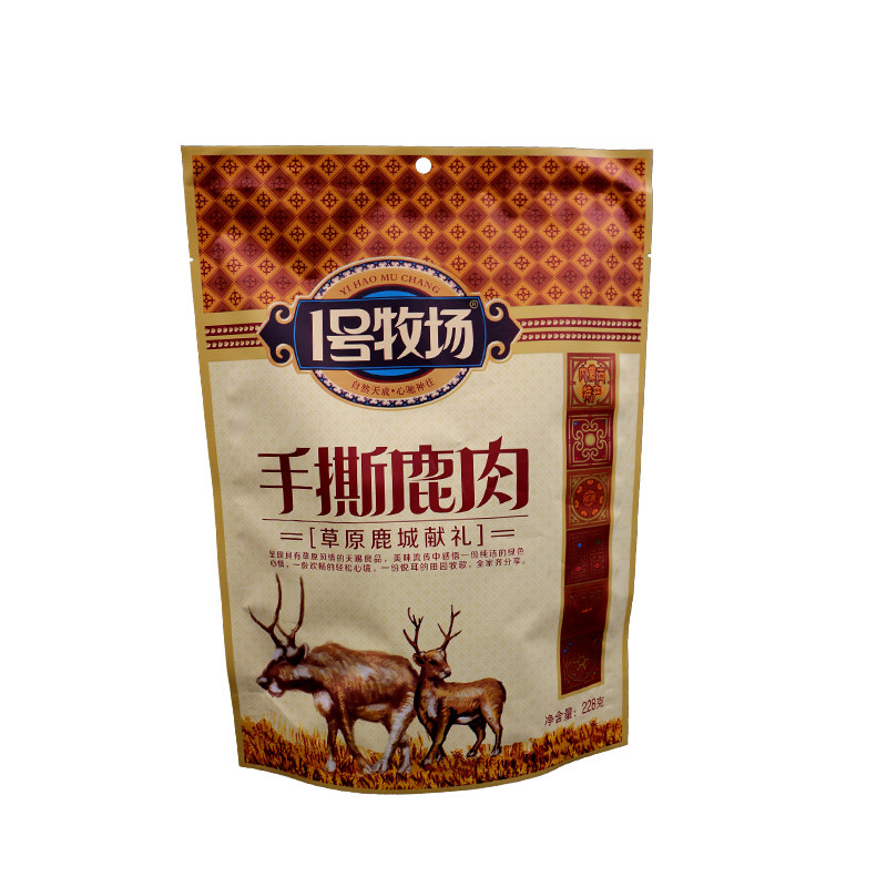 1号牧场手撕鹿肉干卤肉熟食礼品