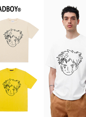 SADBOY苍鹭哭泣少年新款潮牌半袖上衣嘻哈百搭短袖宽松ins情侣t恤