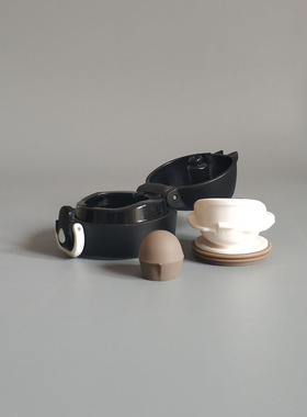 膳魔师保温杯盖子配件TCME400S小礼帽杯盖防漏密封圈饮口堵塞配件