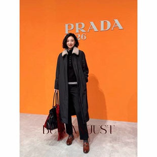 BUWANJUST高定翻毛领大被子保暖舒适慵懒随意百搭鹅绒大衣B2372