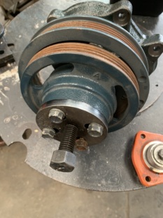 久保田988108 拆发动机风扇按6008皮带轮工具欢迎购买 118收割机