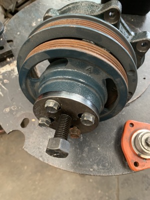 久保田988108 118收割机 拆发动机风扇按6008皮带轮工具欢迎购买