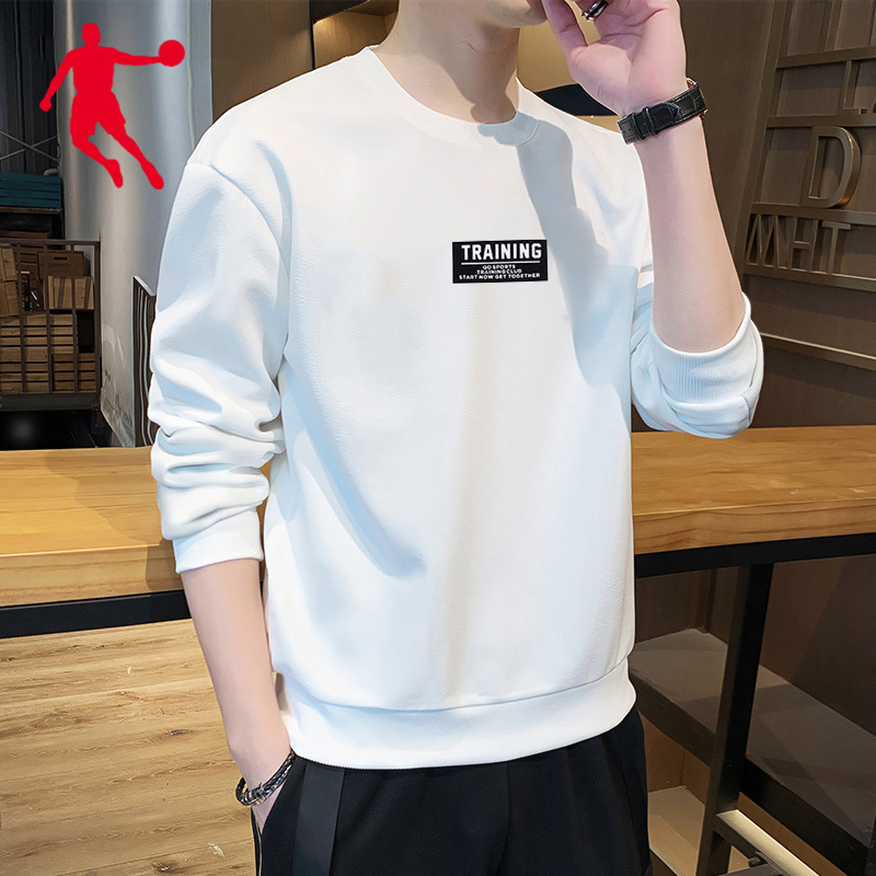 乔丹外套男针织上衣开衫连帽夹克