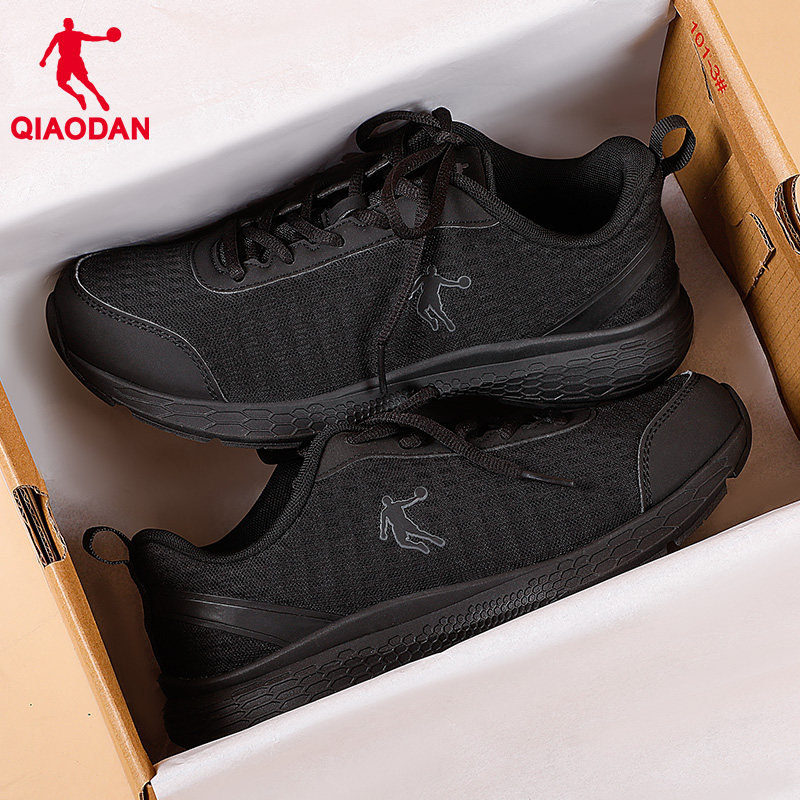 乔丹女鞋运动鞋轻便系带公路跑步网面缓震耐磨透气休闲健步跑步鞋