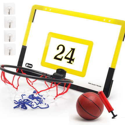 儿童篮球架免打孔悬挂式篮球框室内户外体育运动亲子互动投篮玩具