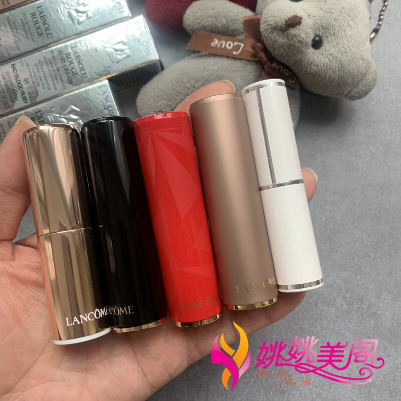 绝版清仓 老版兰蔻菁纯唇膏金管黑管口红120#369#165#265#132#47