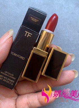 小样装1G TF汤姆福特唇膏TomFord黑管mini迷你口红烂番茄16#03#3N