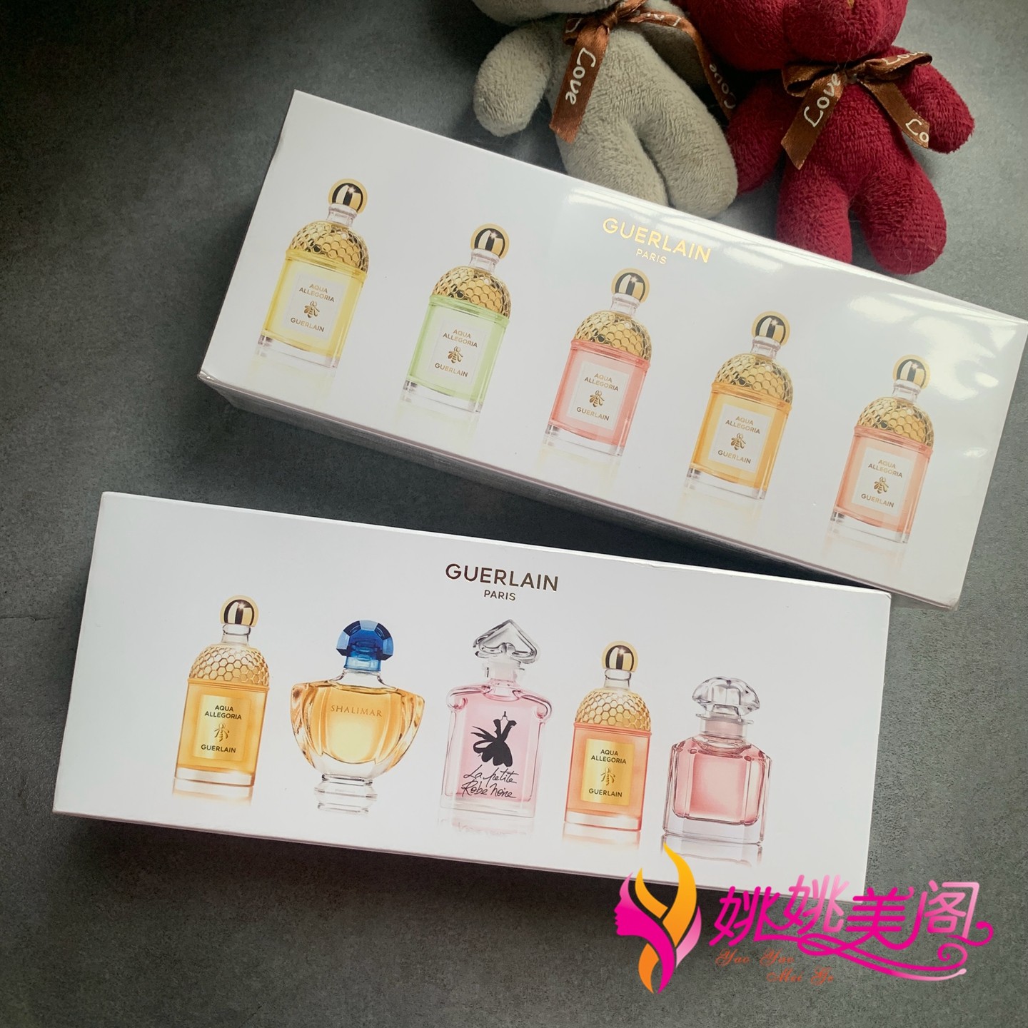 女友礼物珍藏礼盒套装组娇兰花草水语淡小黑裙香水迷你Q版7.5ML图片