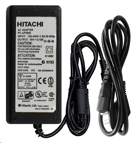HITACHI 日立19V3.16A电源适配器型号PC-AP5600